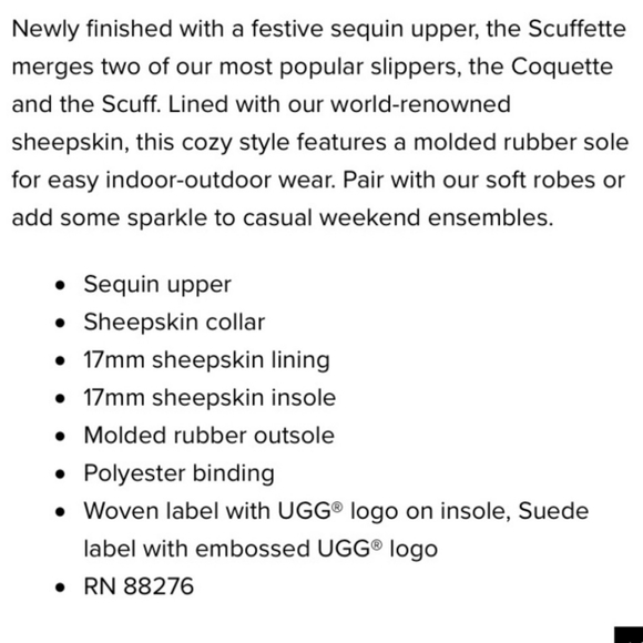 UGG Lilac Frst Scuffette II Stellar Sequin Slipper - Picture 10 of 12